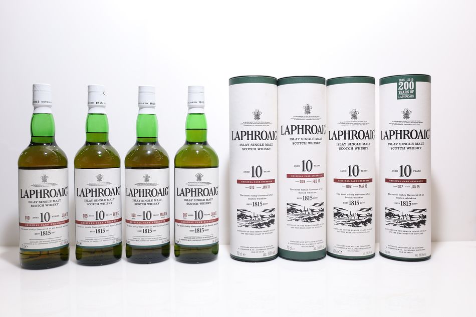 Laphroaig 10 Years Old Batch 007/Laphroaig 10 Years Old Batch 008/Laphroaig 10 Years Old Batch 009/Laphroaig 10 Years Old Batch 010