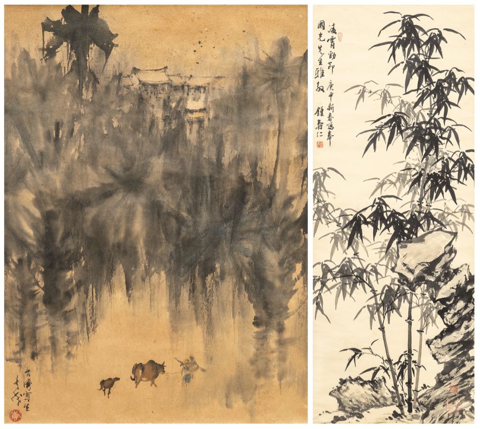 李奇茂；鍾壽仁