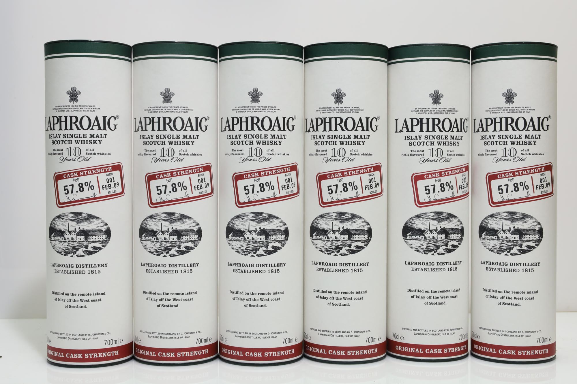 Laphroaig 10 Years Old Cask Strength Batch 001
