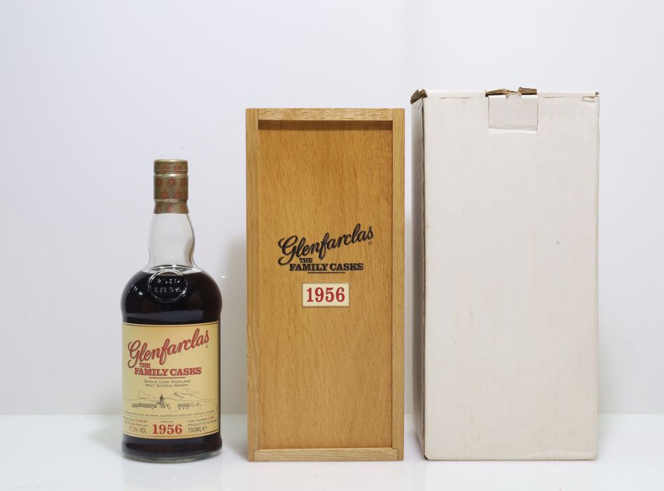 Glenfarclas Family Casks 1956 第一版 松木盒