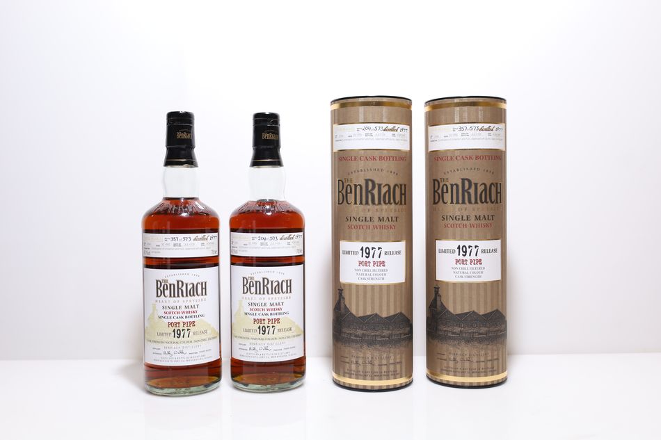 BenRiach 1977 32 Years Old Port Pipe