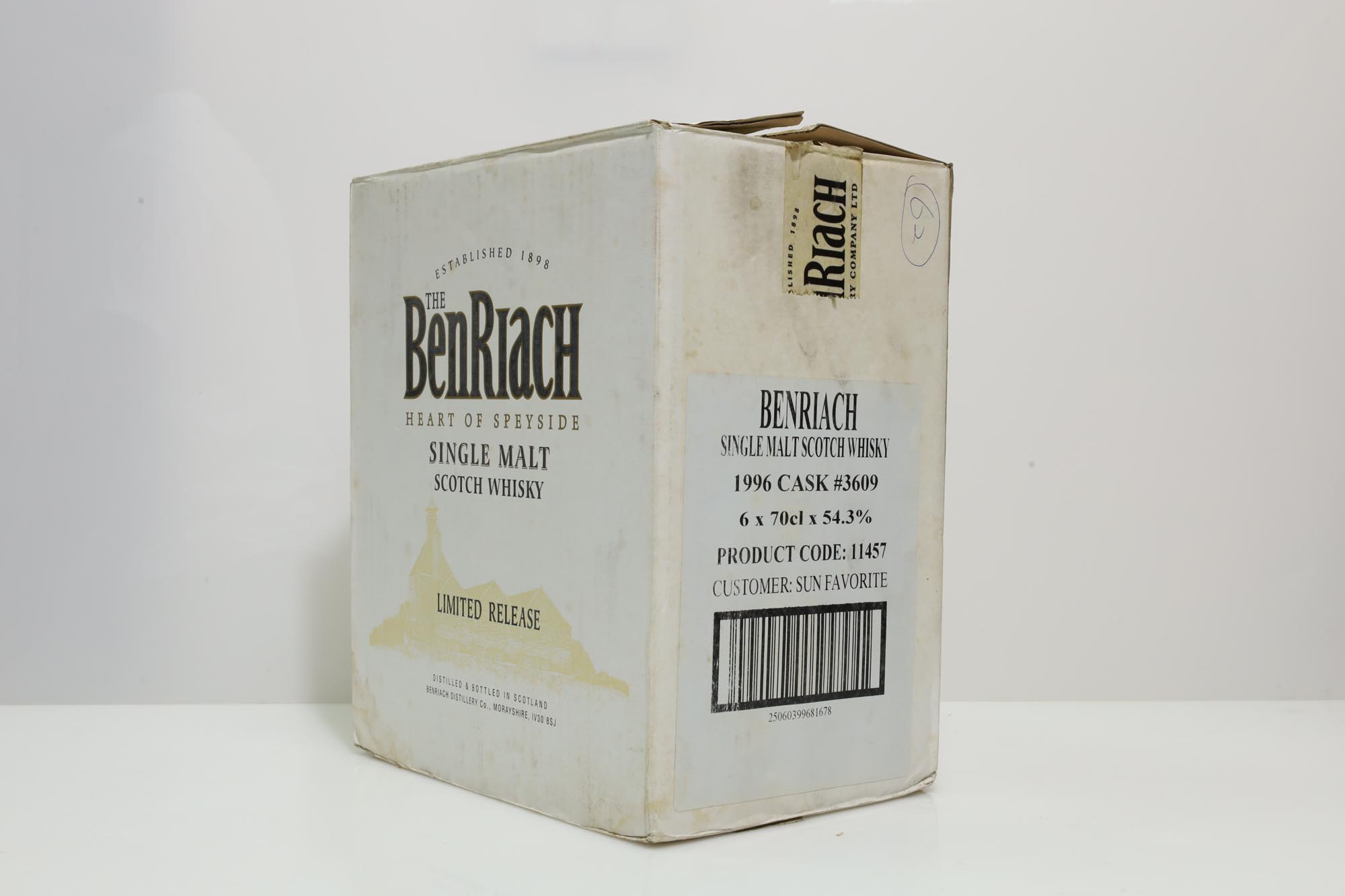 BenRiach 1996 19 Years Old PX Sherry