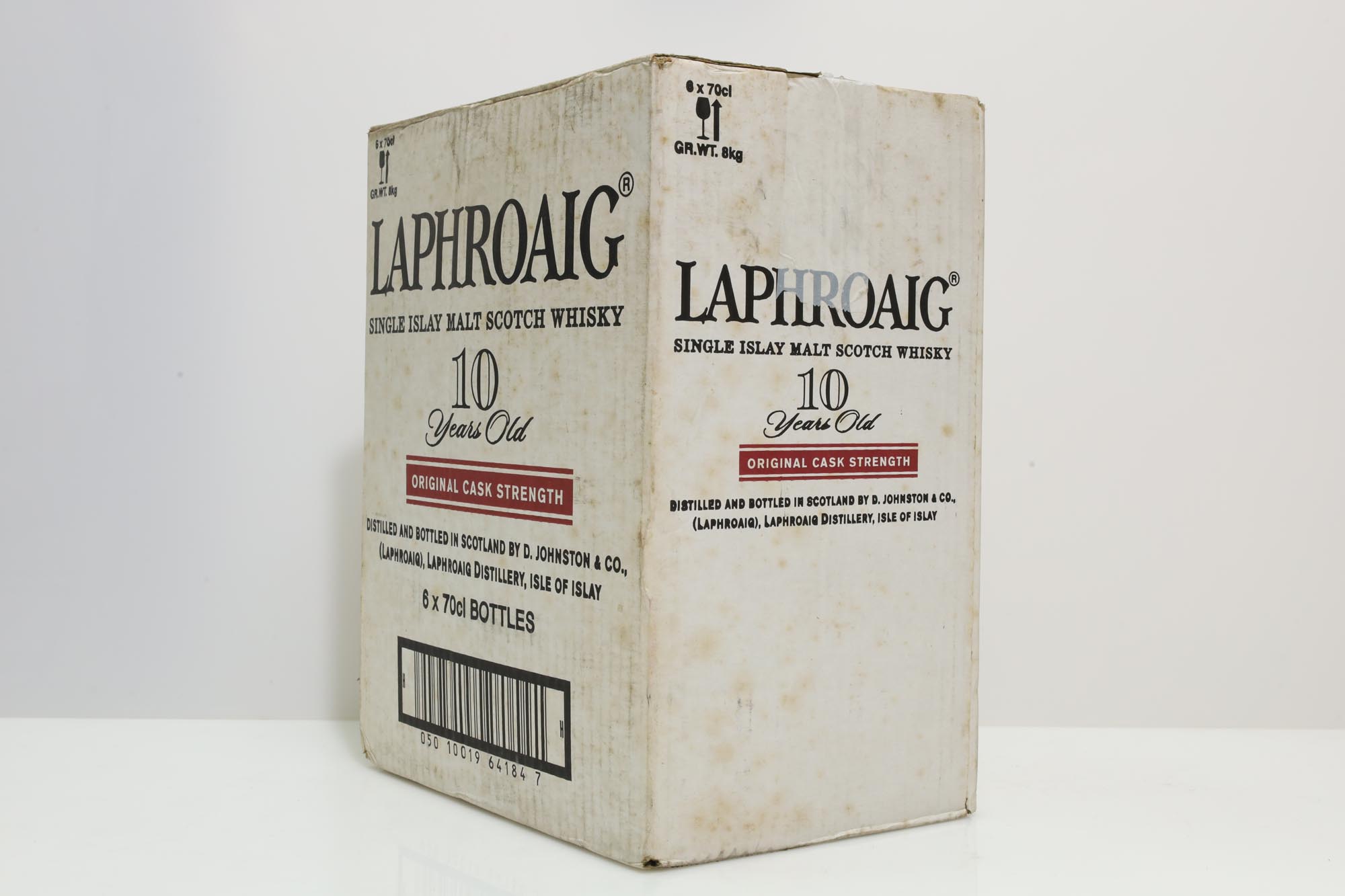 Laphroaig 10 Years Old Original Cask Strength Red Stripe