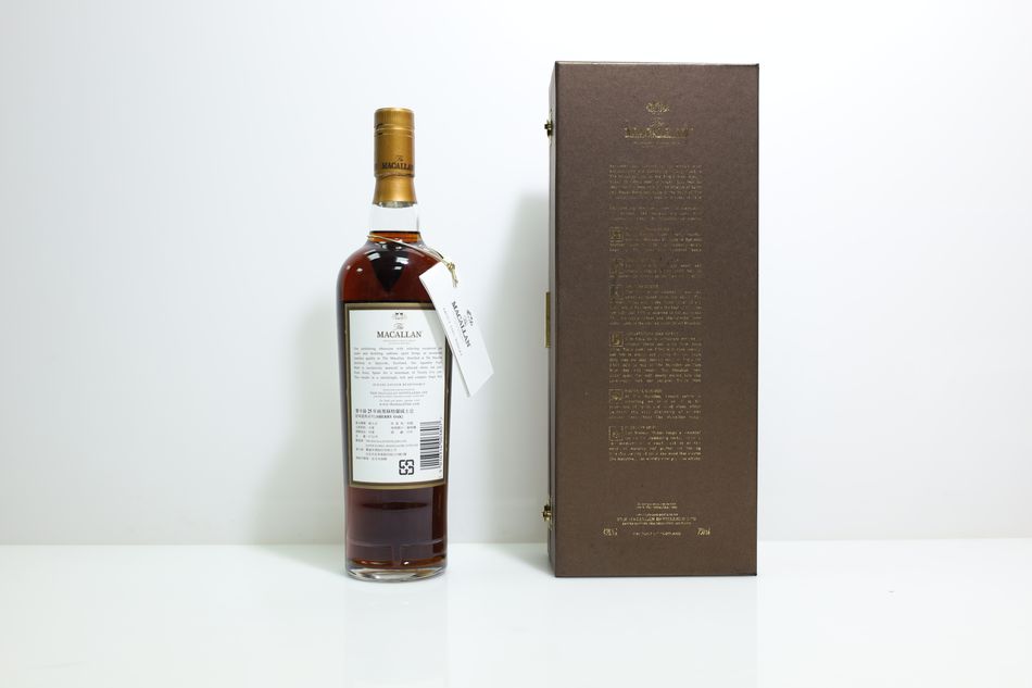 Macallan 25 Years Old Sherry Oak 咖啡色錦盒
