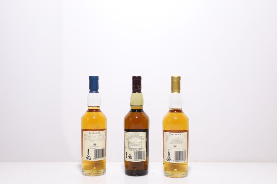 Islay Collection 2006/Caol Ila 12 Years/Caol Ila 18 Years/Lagavulin 12 Years Cask Strength 2006/Lagavulin 16 Years /Port Ellen 6th Release/Talisker Gift Pack 2006 Release/Talisker 10 Years/Talisker 1993 Distillers Edition TD-S:5IU/Talisker 18 Years