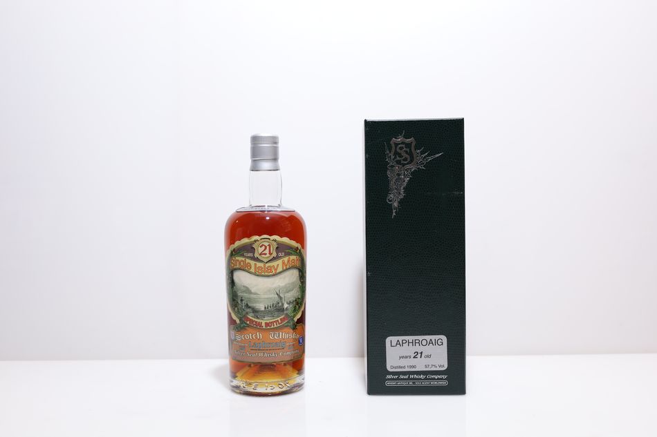 Laphroaig 1990 21 Years Old, Silver Seal Sestante