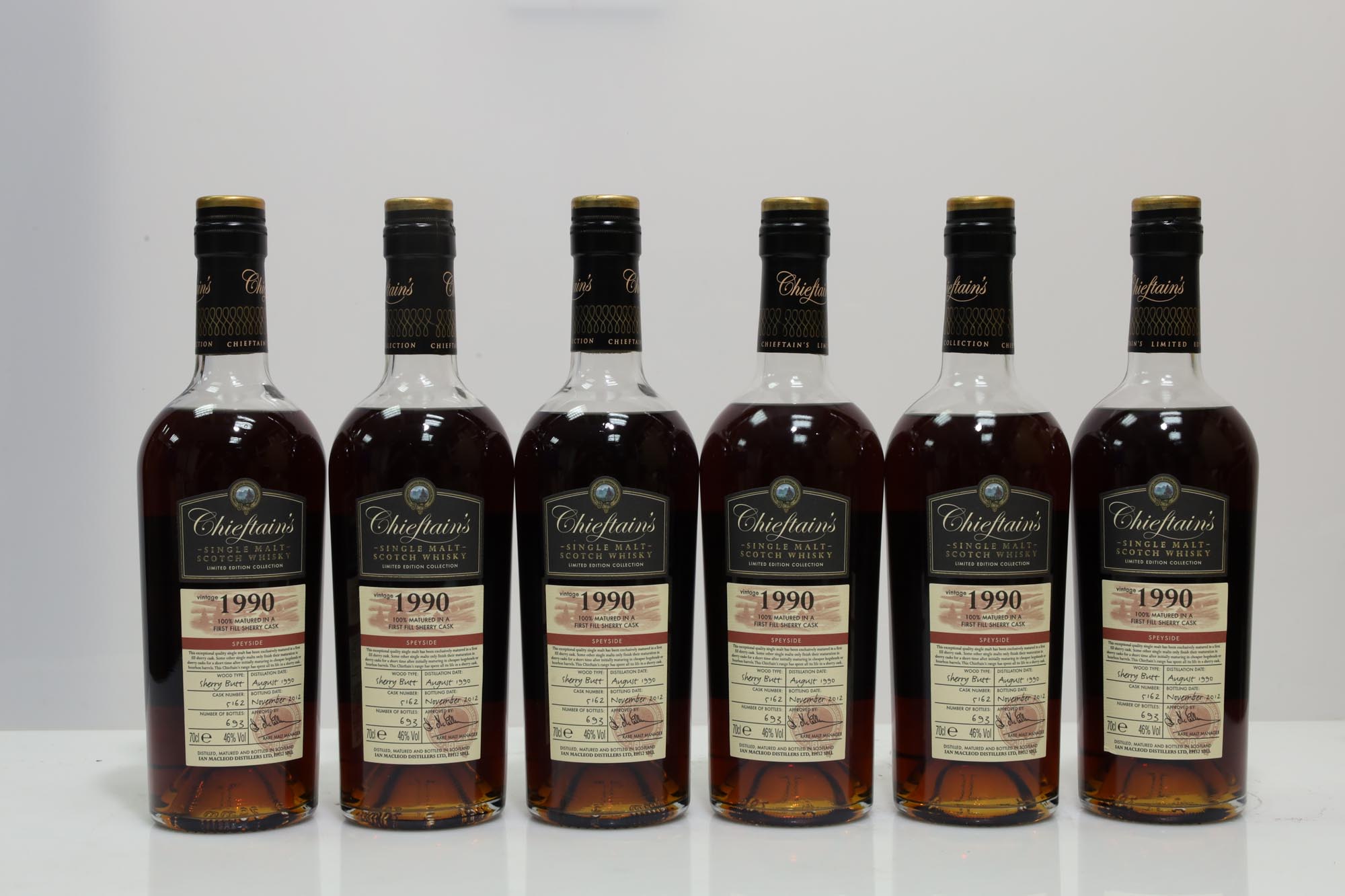 Speyside 1990, Chieftain's Vintage Sherry Cask