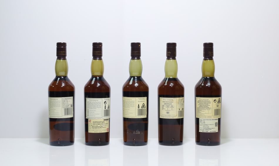 Talisker 1986 Distillers Edition TD-S:5AM/Talisker 1989 Distillers Edition TD-S:5DP/Talisker 1991 Distillers Edition TD-S:5FR/Talisker 1993 Distillers Edition TD-S:5JV/Talisker 1996 Distillers Edition TD-S:5KW