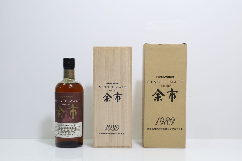 余市蒸溜所 Yoichi 1989 20年 彩標
