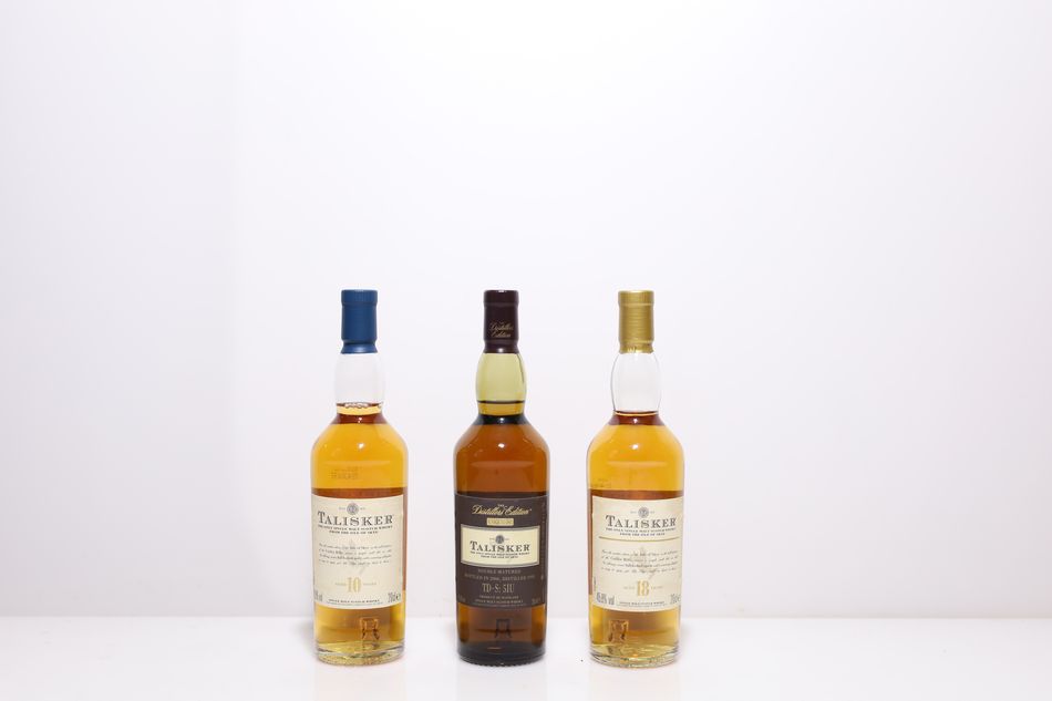 Islay Collection 2006/Caol Ila 12 Years/Caol Ila 18 Years/Lagavulin 12 Years Cask Strength 2006/Lagavulin 16 Years /Port Ellen 6th Release/Talisker Gift Pack 2006 Release/Talisker 10 Years/Talisker 1993 Distillers Edition TD-S:5IU/Talisker 18 Years