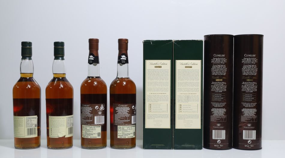 Clynelish 1992 Distillers Edition Cl-Br:171-3h/Cragganmore 1985 Distillers Edition CggD-6550