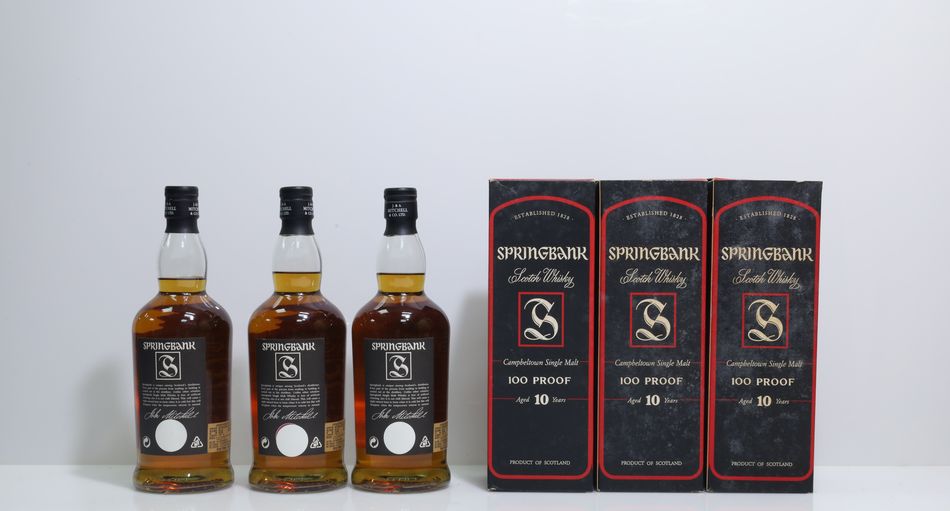 Springbank 10 Years Old 100 Proof