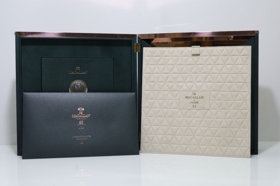 Macallan Lalique 65 Years Old Decanter