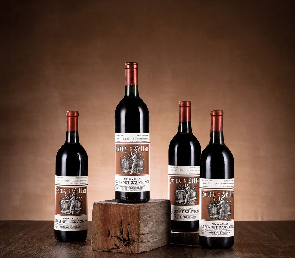 Heitz Cellar Martha's Vineyard Cabernet Sauvignon 1982/Heitz Cellar Martha's Vineyard Cabernet Sauvignon 1987