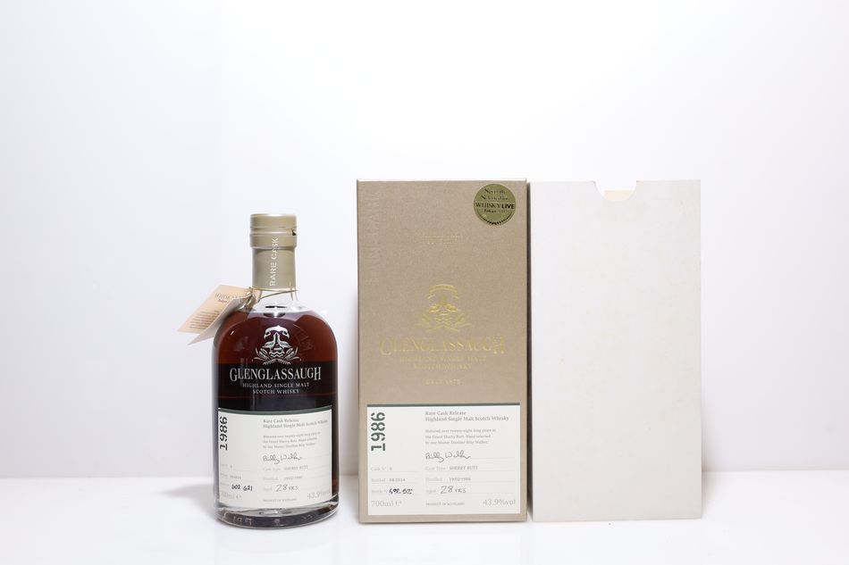 Glenglassaugh 1986 28 Years Old Rare Cask Release