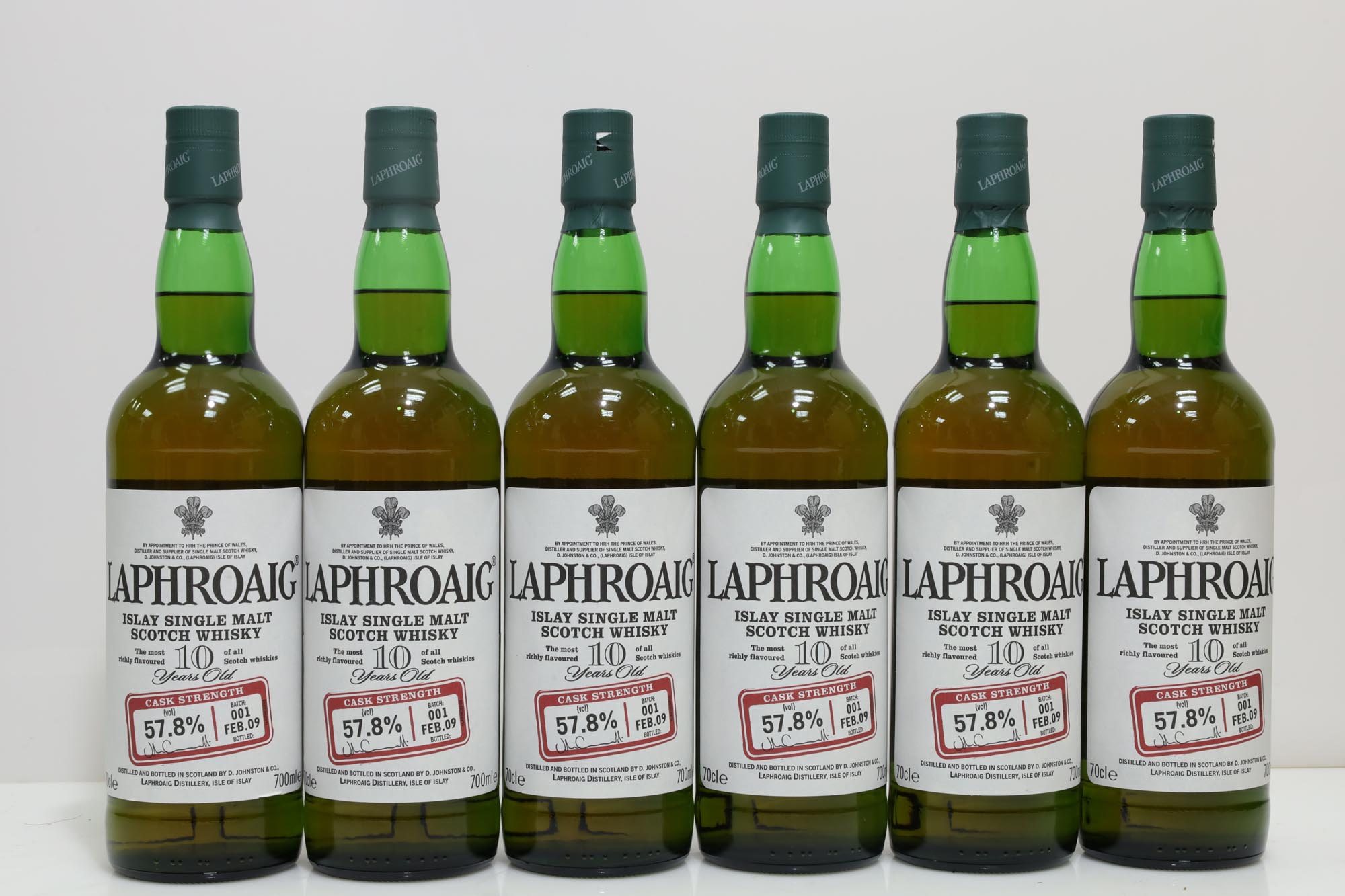 Laphroaig 10 Years Old Cask Strength Batch 001