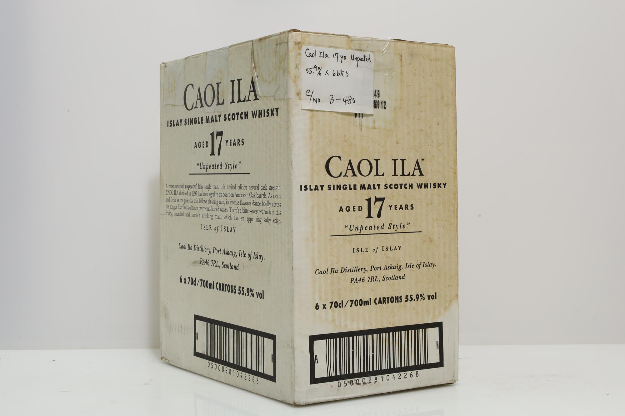 Caol Ila 1997 17 Years Old Unpeated Cask Strength