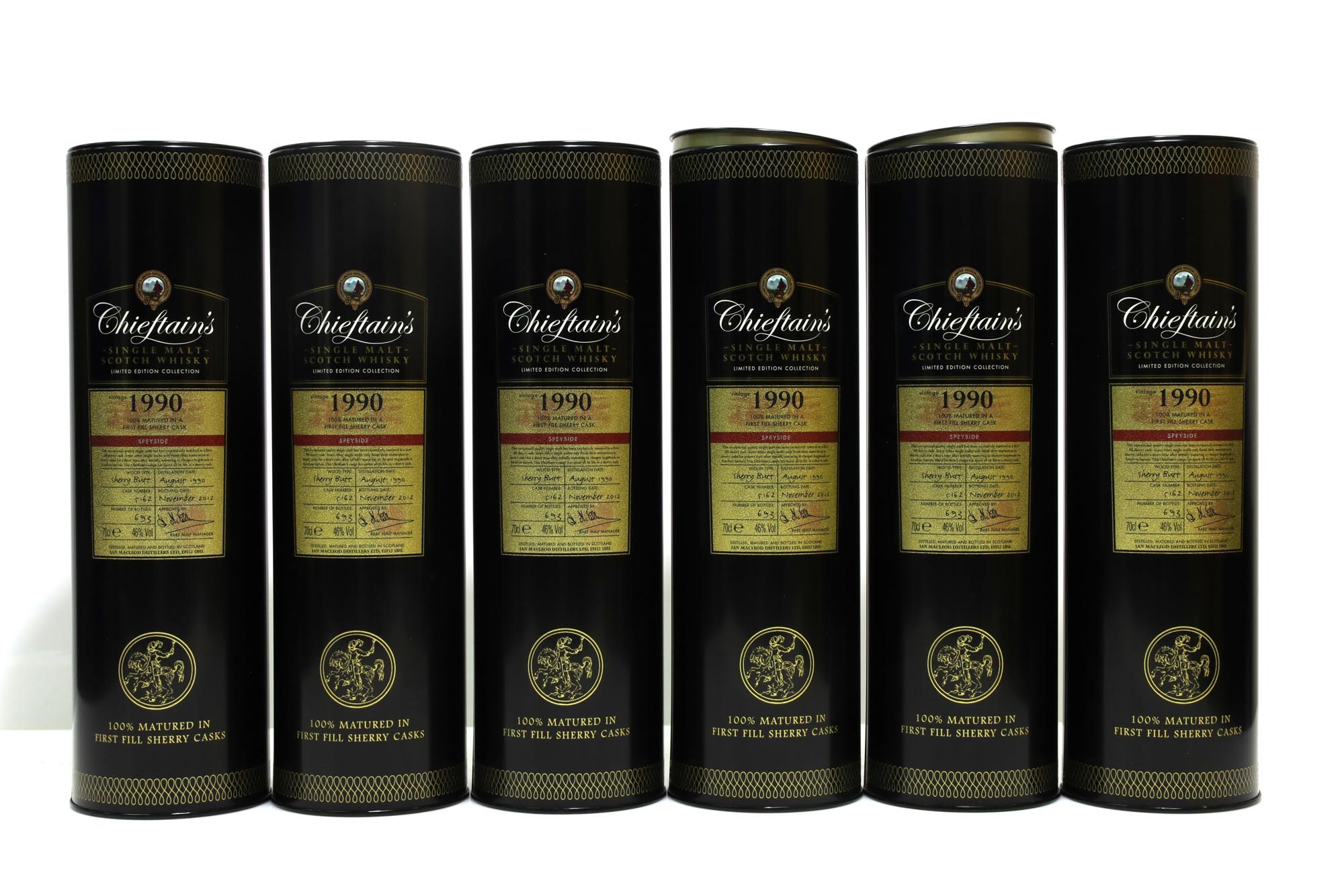 Speyside 1990, Chieftain's Vintage Sherry Cask