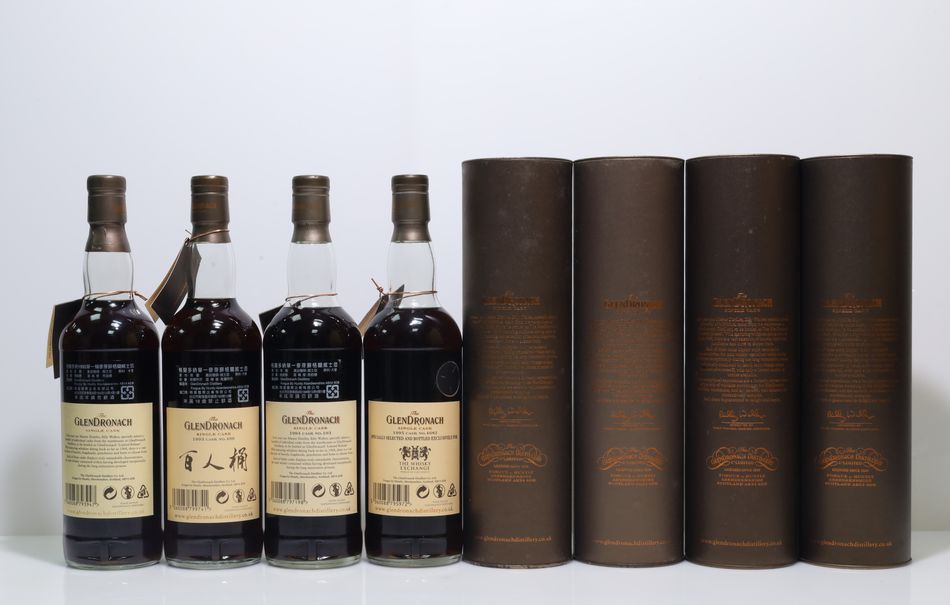 Glendronach 1992 19 Years Old/Glendronach 1993 21 Years Old/Glendronach 1994 19 Years Old/Glendronach 1995 17 Years Old