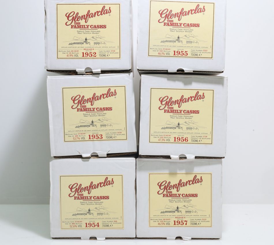 Glenfarclas Family Casks 1952 - 1994 松木盒
