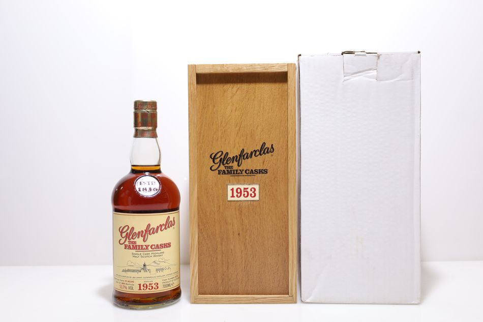 Glenfarclas Family Casks 1953 第一版 松木盒