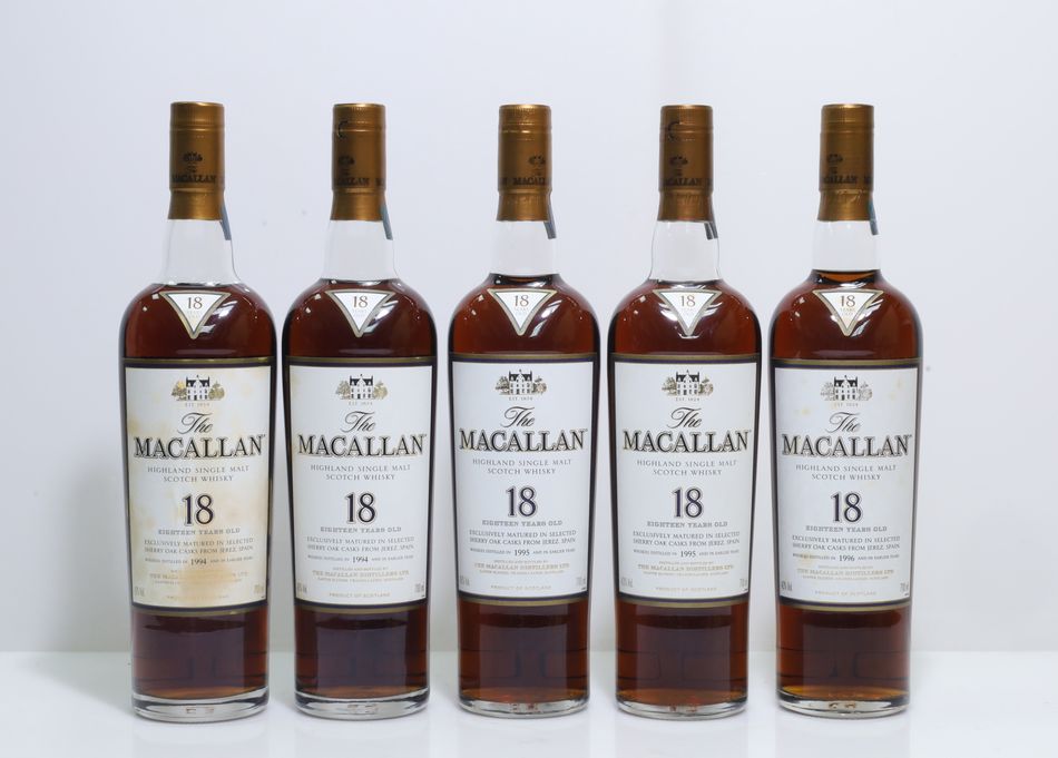 Macallan 1994 18 Years Old/Macallan 1995 18 Years Old/Macallan 1996 18 Years Old