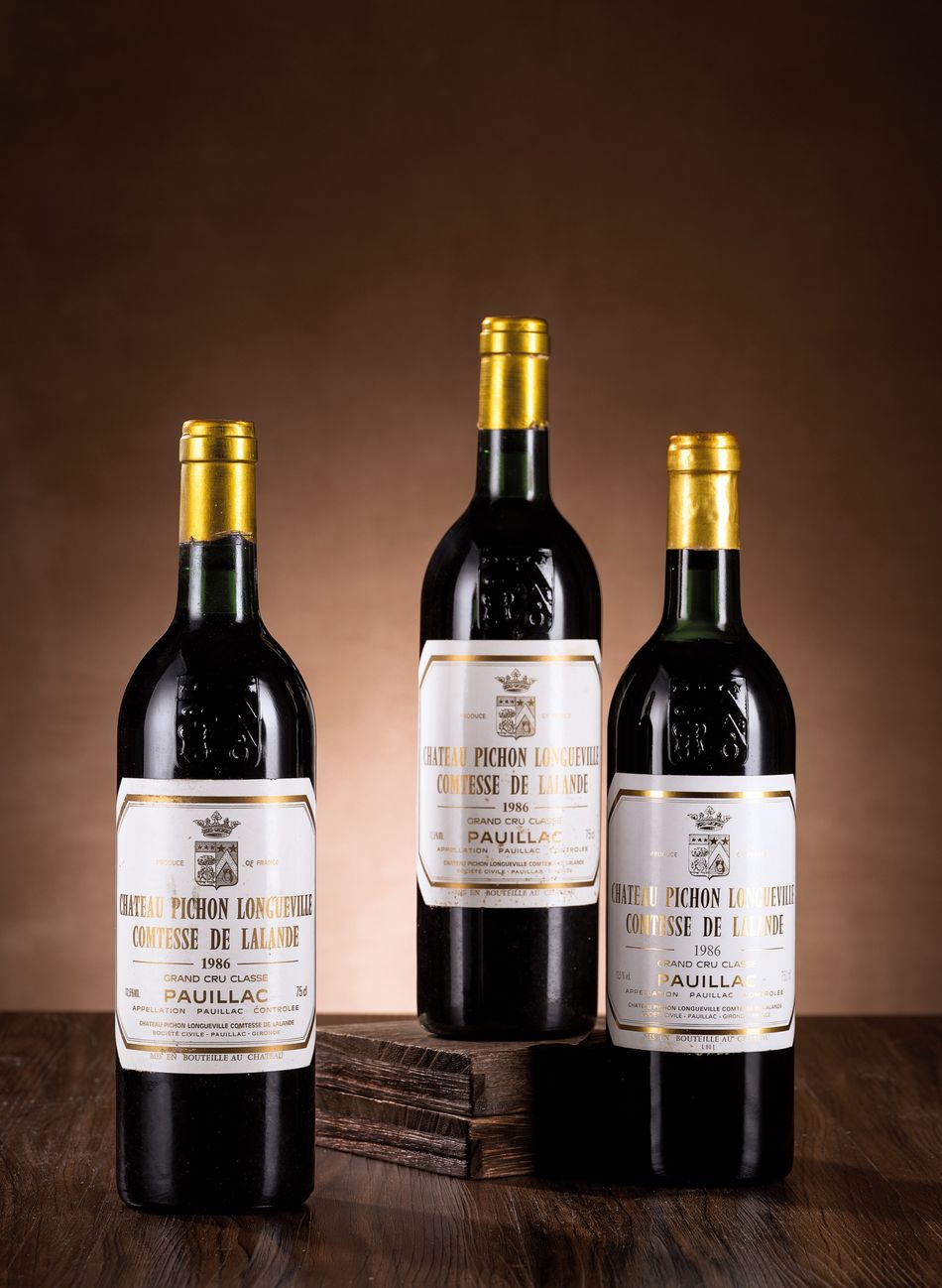 Château Pichon Longueville Comtesse de Lalande 1986