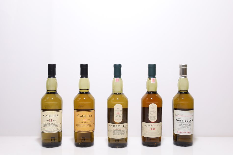 Islay Collection 2006/Caol Ila 12 Years/Caol Ila 18 Years/Lagavulin 12 Years Cask Strength 2006/Lagavulin 16 Years /Port Ellen 6th Release/Talisker Gift Pack 2006 Release/Talisker 10 Years/Talisker 1993 Distillers Edition TD-S:5IU/Talisker 18 Years