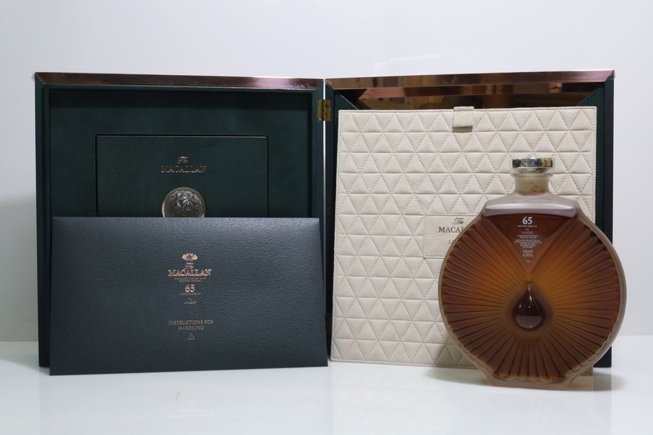 Macallan Lalique 65 Years Old Decanter