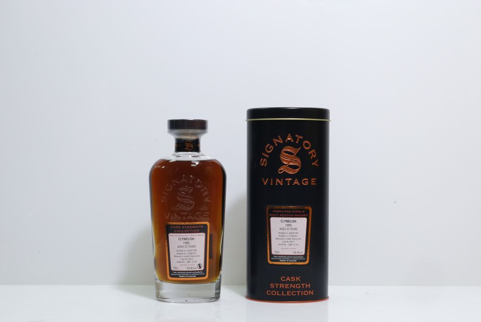 Clynelish 1995 25 Years Old, Signatory Vintage Cask Strength Collection