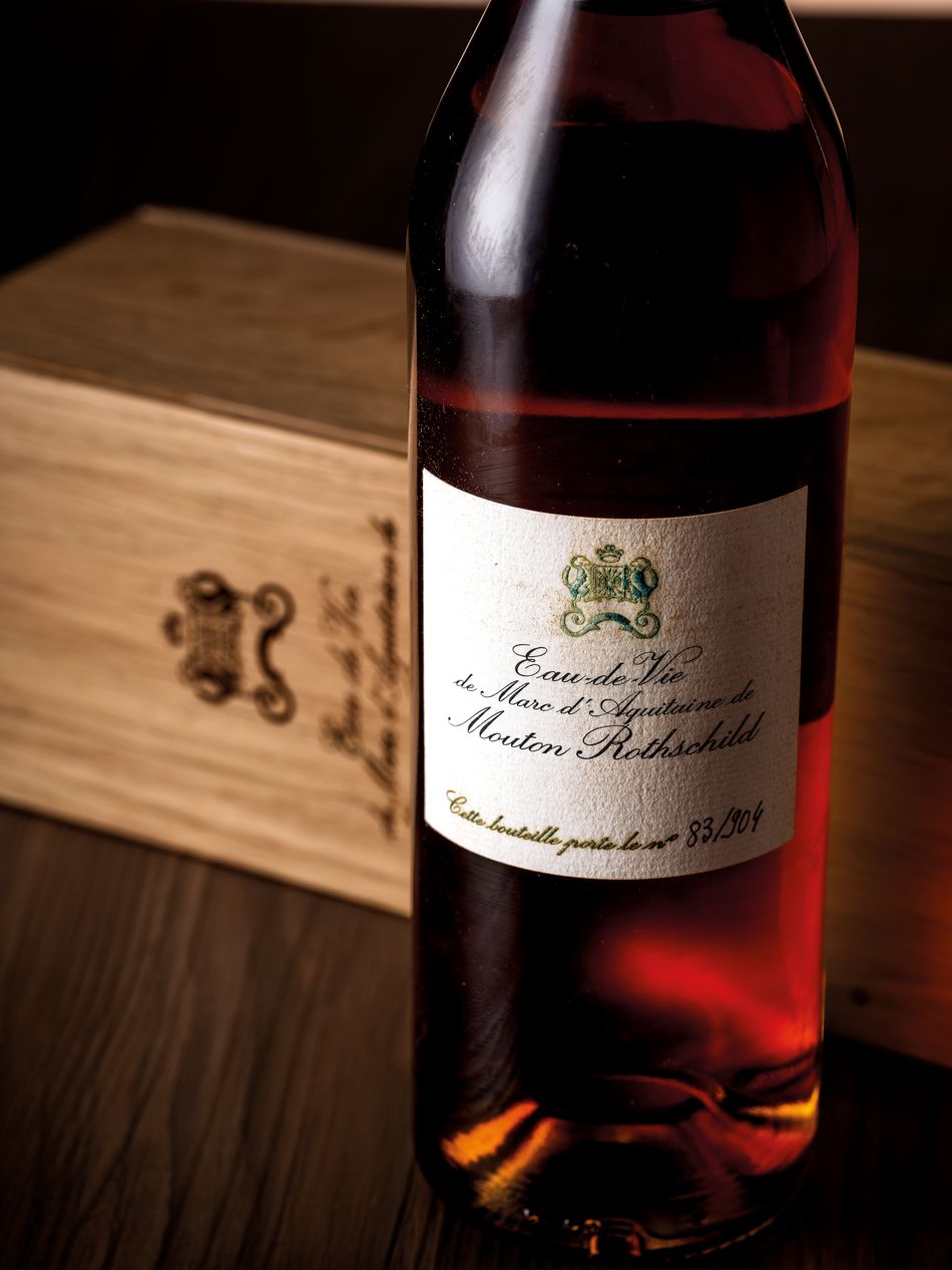 Château Mouton Rothschild Eau-de-Vie de Marc d'Aquitaine 