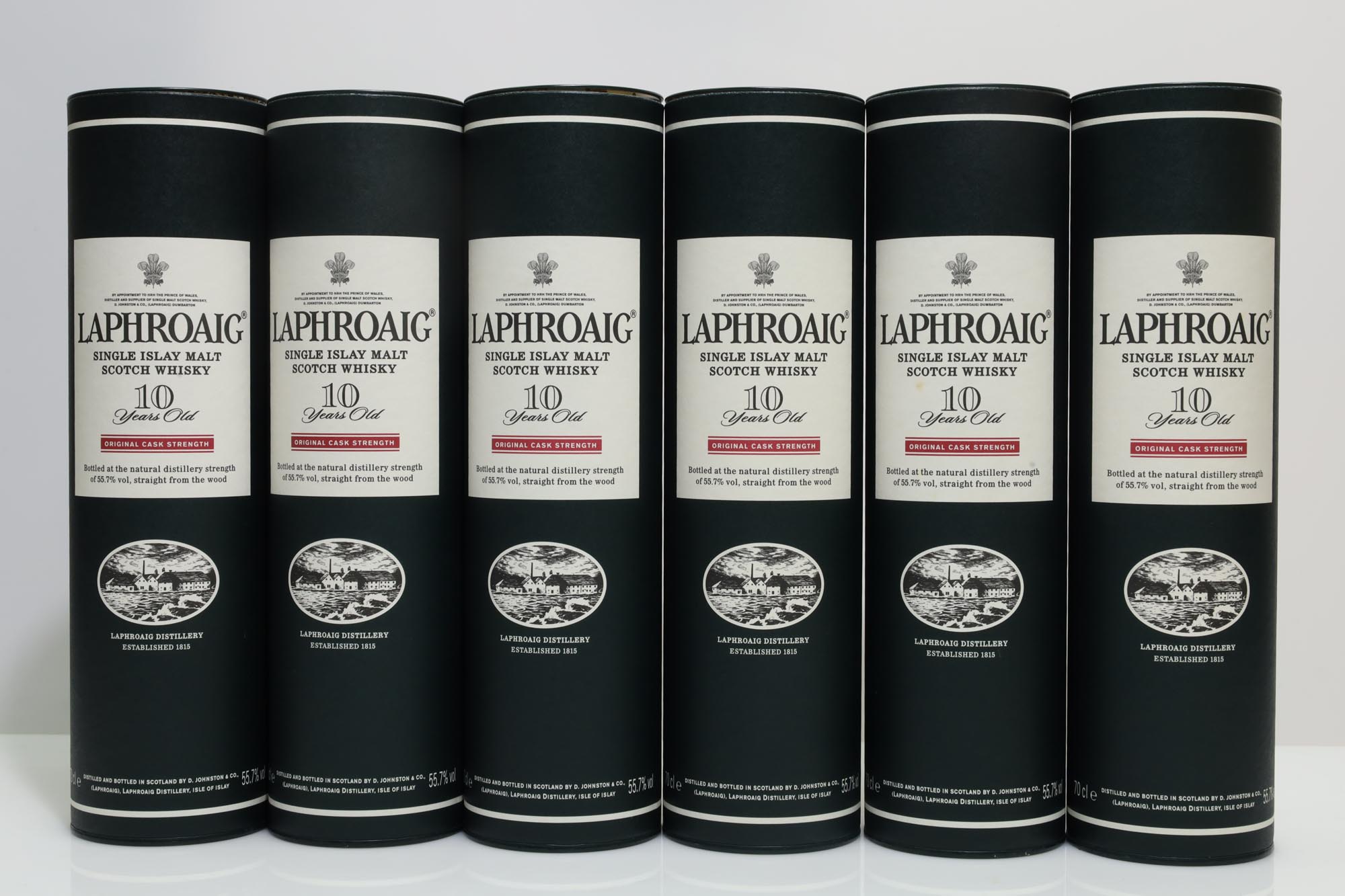 Laphroaig 10 Years Old Original Cask Strength Red Stripe