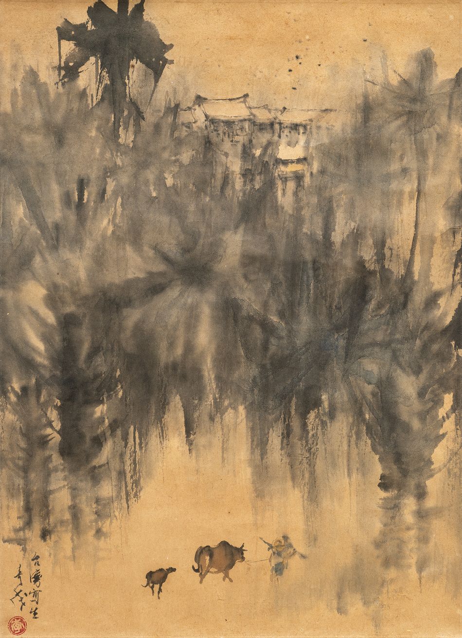 李奇茂；鍾壽仁