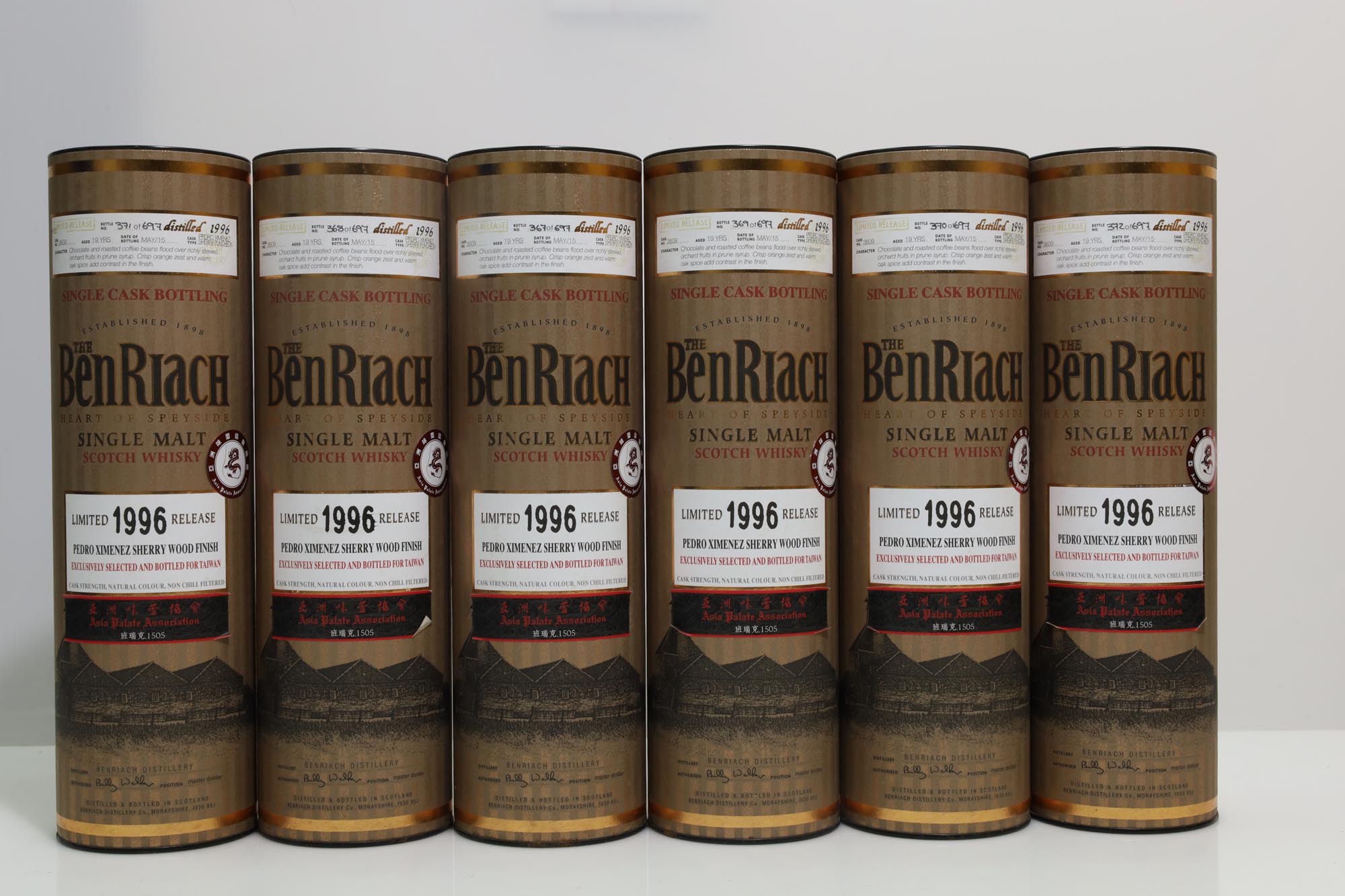 BenRiach 1996 19 Years Old PX Sherry