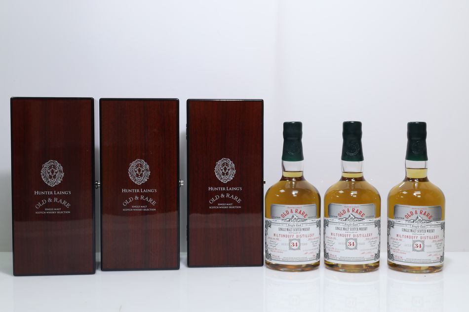Miltonduff 1982 34 Years Old, Hunter Laing's Old & Rare Platinum Selection