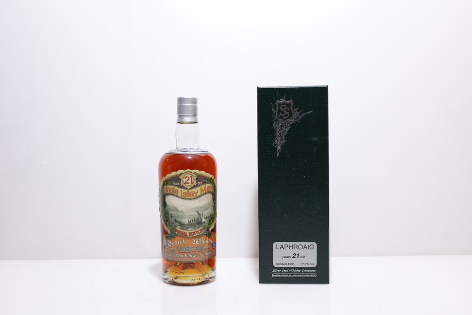 Laphroaig 1990 21 Years Old, Silver Seal Sestante