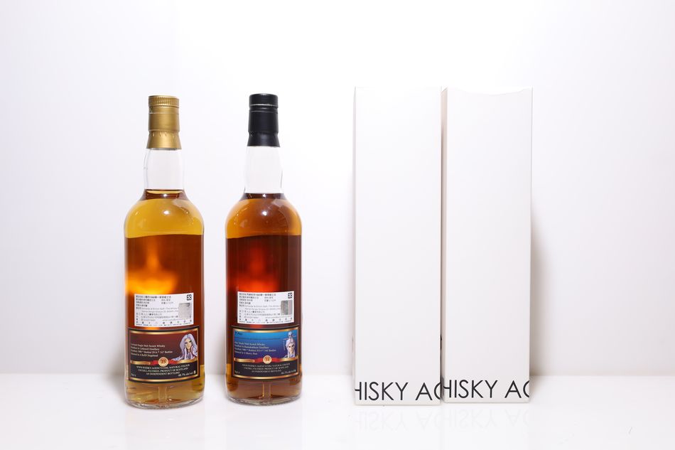 Bunnahabhain 1980 34 Years Old, The Whisky Agency/Littlemill 1988 25 Years Old, The Whisky Agency