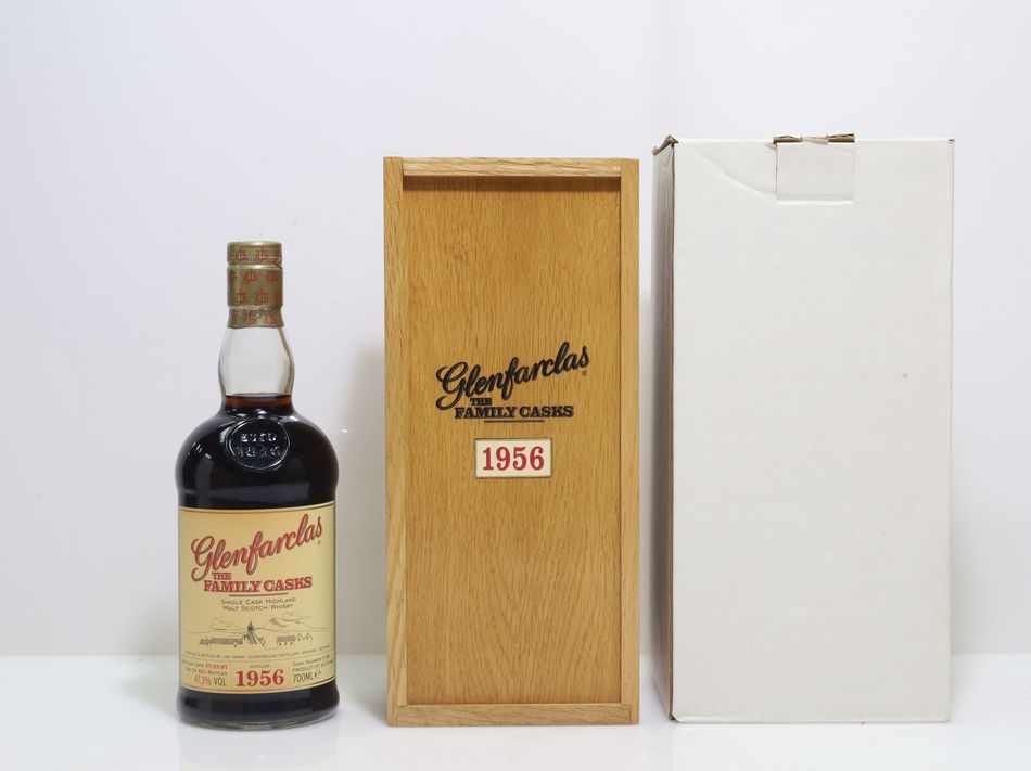 Glenfarclas Family Casks 1956 第一版 松木盒