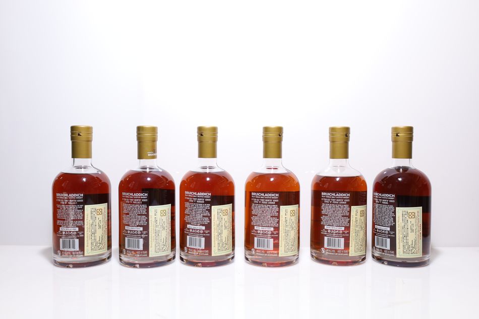 Bruichladdich 16 Years Old The Bordeaux First Growth Series A/B/C/D/F