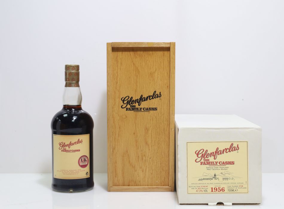 Glenfarclas Family Casks 1956 第一版 松木盒