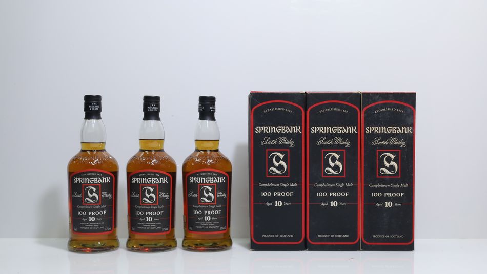 Springbank 10 Years Old 100 Proof