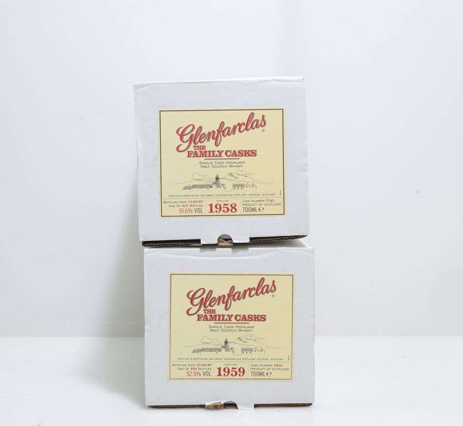 Glenfarclas Family Casks 1952 - 1994 松木盒