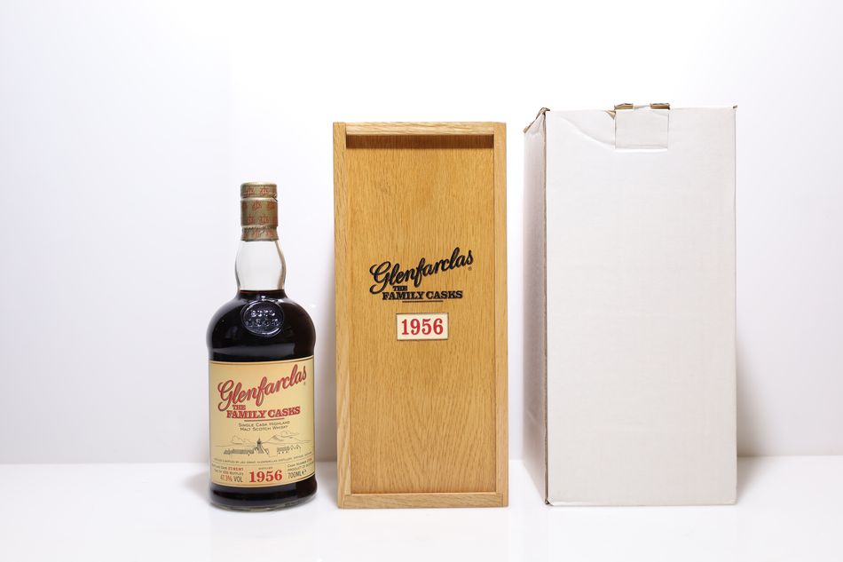 Glenfarclas Family Casks 1956 第一版 松木盒