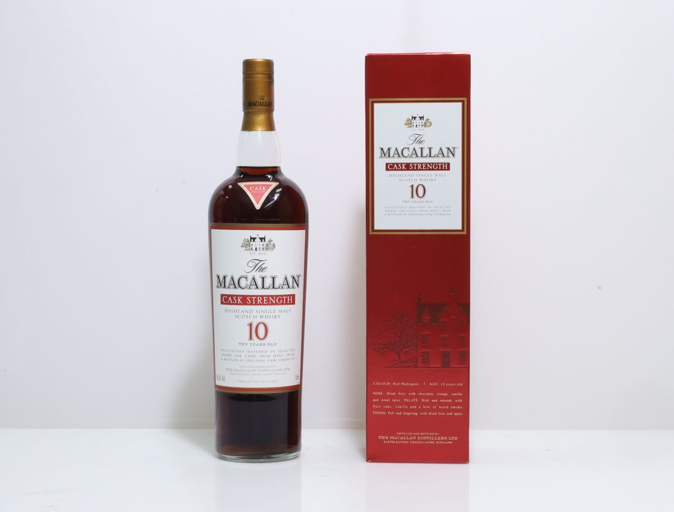 Macallan 10 Years Old Cask Strength