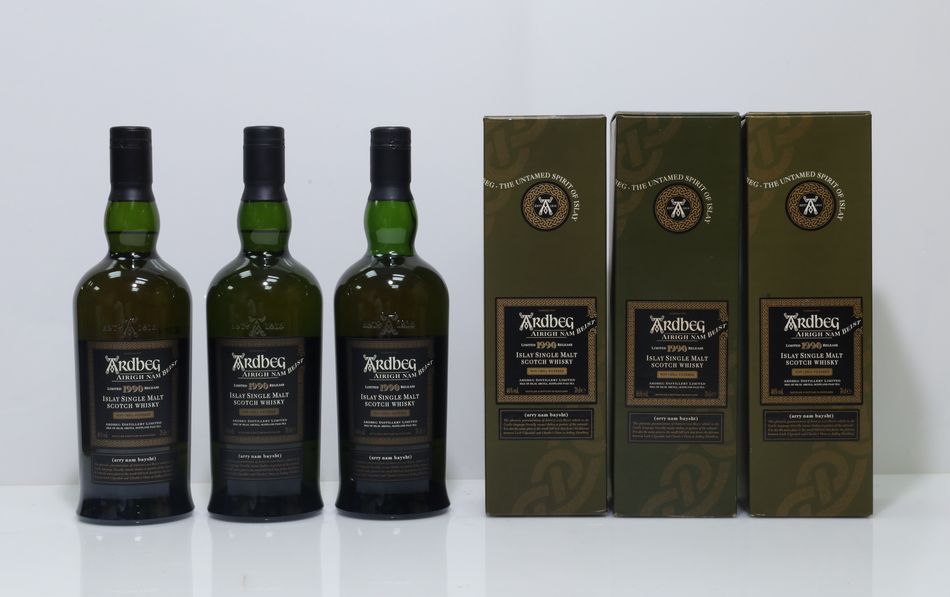 Ardbeg 1990 Airigh Nam Beist L6/Ardbeg 1990 Airigh Nam Beist L7/Ardbeg 1990 Airigh Nam Beist L8
