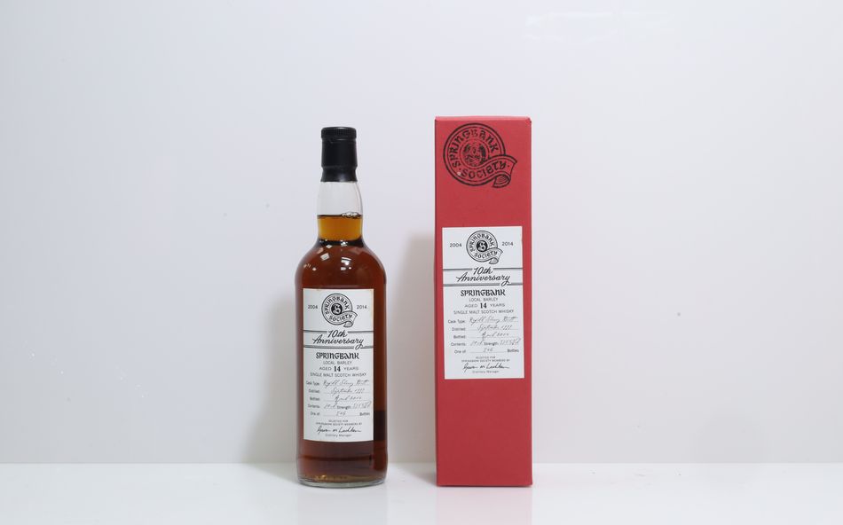 Springbank 1999 14 Years Old Local Barley Springbank Society 10th Anniversary